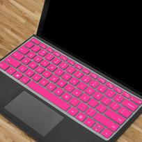 Silikoninė klaviatūros apsauginė plėvelė Microsoft Surface Pro 4/5/6/X nešiojamiems kompiuteriams, klaviatūros dangtelis Surface Pro 7 Surface Pro 4-7 X pink