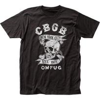 CBGB New York City Mens T Shirt Rock Music Classic Punk Club Band Tee New Black 3XL black