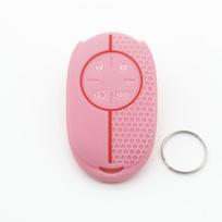 Cocolockey Silikoninis Nuotolinio Raktų Laikiklis Raktų pakabukas Priedai Automobilio Raktų Dangtelis Dėklas Fiat 500 Ev 500E 500 X Topolino pink