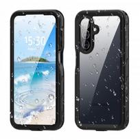 Waterproof Shockproof TPU Phone Case Galaxy A57 A56 A16 A26 A36 A37 A17 Full Cover Outdoor Protection Black Galaxy A27-5G Black gray