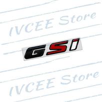 Car Accessories Metal GSI Emblem Rear Trunk Body Badge Sticker For Vauxhall Opel Zafira Mokka Antara Insignia Astra i7  Adam OPC VXR black