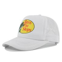 Madingos žuvų Trucker kepurės vyrams Juokingi žvejybos rašto beisbolo kepurės Unisex Vėsios vasarinės tinklinės kepurės One Size yellow
