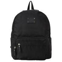 SOFIA VALENTINO Women's Lightweight Carry-On Backpack for Travel and Small Item Storage, Black, 2508-49F6 black