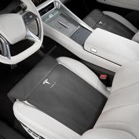 Tesla Seat Leg Rest Extension Cushion for Model 3, Y, X, and S - Fits Driver and Passenger Seats gray