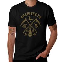 Architects Tshirt Comfortable Workout Short Sleeve Shirt 2XL black