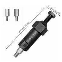 Versatile Grease Fitting Unclogger with Adapters Heavy-Duty Joint black