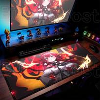 Hd Printing Rubber Computer Keyboard Desktop Mat Mushoku Tensei Jobless Reincarnation Anime Eris Greyrat Mousepad Xxl Office Rug 800x300x2mm