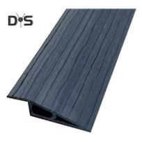 1/1,5 CMx100 CM PVC slenksčio rampa, lipni grindų perėjimo juostelė, neslidžia durų angų kiliminių plytelių persidengimo briaunų mažinimo priemonė 1.5cm