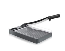 Paper Cutter, Guillotine Cutter With Safety Guard And Blade Lock, 12  Cutting Length, 12-sheet Capacity