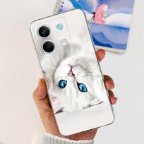 For Xiaomi Redmi Note 13 Pro Plus Case Luxury Painted Cover Clear Silicone Phone Case For Redmi Note 13 Pro Note13 5G Soft Shell Redmi Note 13 5G gray