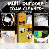 Eelhoe Automobile Steering Wheel Foam Cleaner Leather Seat Products Decontamination Multi Functional Interior Cleaner one size gray