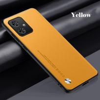 PU Leather Phone Case for Motorola G56 G86 G05 G54 G34 G24 G14 G15 G35 G45 G55 G77 Plain Skin Back Cover for Moto G54 G84 G85 MOTO G77 geltona