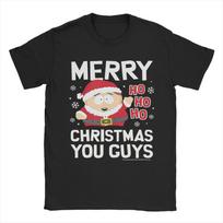 Men Mr Hankey Christmas South-Park T Shirt  100% Cotton Tops Novelty Short Sleeve Crew Neck Tees Gift Idea T-Shirt XL white