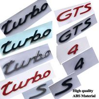 1Pc 3D ABS Letters Logo Car Side Fender Rear Trunk Emblem Badge Stickers Decal Accessories 718
