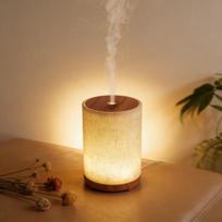 Fabric Ultrasonic Humidifier and Aromatherapy Diffuser beige