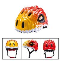 Kids Bicycle Helmet With Cartoon Design Scooter Skateboard Balance Bike Use Winter All Season Safety Headgear S Head Circumference 51-54 cm orange