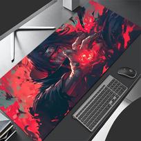 Mouse Pad Naruto Itachi Uchiha Gamer Desk Mat Pc Computer Anime NonSlip Mousepad Keyboard Pad Laptop Gaming Dark Style Mausepad 900x400x2mm