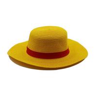 Stilingas Monkey D. Luffy kostiumas su išskirtiniu meistriškumu ir dizainu Straw Hat Only,One Size yellow
