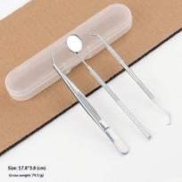 5Pcs Professional Dental Cleaning Kit Stainless Steel Oral Hygiene Tools Perfect Gift for Family Teeth Care A9