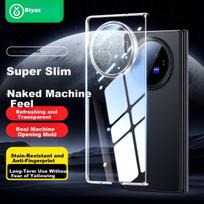 BIAZE BIAZE Phone Case for Vivo X Fold3, Foldable Screen Full Protection Shockproof Slim Heat Dissipation Cool Transparent Hard JK652 Clear