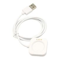 USB Magnetic Charging Station Charging Dock Smart Watch USB Cable Charger for Oppo Watch 2 3 3Pro White