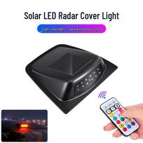 LED Solar Radar Roof Light for Cars and Trucks – Off-road Warning LED 1 light package gray