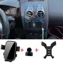 skirta Nissan Qashqai J10 2008-2010 2011 2012 2013 2014 2015 automobilio mobiliojo telefono laikiklis GPS laikiklis navigacijos stovas automobilių priedai gray