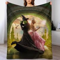 Pikantiškas miuziklo pledas Dirbtinio kailio minkštas šiltas pledas lovai 102x76cm(40x30in) black