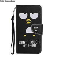 Leather Case for Samsung Galaxy A10 A20 A30 A20E A40 A50 A70 A30S A10S A20S Flip Wallet Card Slot Cute Painted Phone Book Cover A70