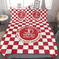 3D Printed Hapoel Tel Aviv Bedding Set Duvet Cover Bedroom Comforter Single Twin King Size Quilt Cover Home Textile 70x133cm 2pcs