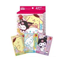 Sun Smile - Sanrio Kuromi Cinnamoroll Pompompurin Art Sheet Mask Set 3 pcs red