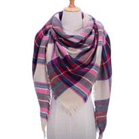 2021 m. prekės ženklo megztas moteriškas šalikas Minkštas žieminis šiltas kaklaskaras Šalikas skarelė Moteris kašmyro kaklaskarės Echarpe Foulard Pashmina blue