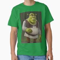 Shrek, Classic T-Shirt T-Shirt Made in US/AUS Size S-2XL Unisex T-Shirt XXXXL gray