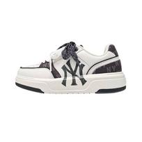 MLB New York Yankees Skateboard Shoes Unisex Sneakers 3ASXM056N-50BKS 38 white