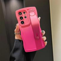S26 Ultra dviejų spalvų bangos formos riešo dirželio dėklas, skirtas Samsung Galaxy S26+ S25 S24 Ultra S23FE S22 Plus S21 A36 A26, su žiedo laikikliu Galaxy A25