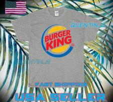 NEW Shirt PREMIUM BURGER KING LOGO T-Shirt FUNNY UNISEX SIZE S TO 5XL 2XL blue