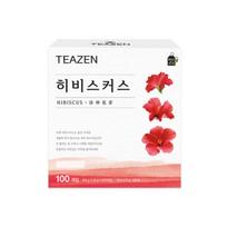 TEAZEN Hibiscus 100 Tea Bags white