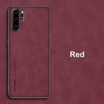 Prabangus odinis dėklas, skirtas Huawei P20 P30 Pro P30 Lite, silikoninis apsauginis telefono dėklas, skirtas Huawei P50 P40 Pro Plus P40 Lite P50 Pro brown