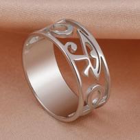 Dawapara Egyptian Ankh Cross and Eye of Horus Elegant Ring Stainless Steel Wedding Band Religious Gift 8 brown