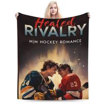 Šildomas Rivalry pledas Šiltas Jaukus Pūkuotas Hollander ir Ilya Rozanov Mesti pledai Sofai 50x60 Daugia dydžių Pliušinis Plonas pledas 100cm x 150cm
