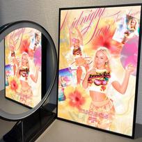 Dainininkė Zara Larsson Vidurnakčio saulė Anime Lipdukas Meninis Plakatas Fancy Sienos Lipdukas Svetainės Baro Dekoravimui Dekoratyvinis (as the picture,10x15cm No Frame)
