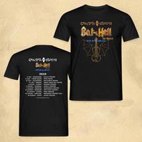 Bat Out Of Hell The Return 2025 Tour TShirt Unisex Official Rock Concert Merch Unisex T-Shirt XL black
