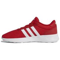 Adidas Neo Lite Racer Comfortable Slip-Resistant Wear-Resistant Shock-Absorbing Low-Top Casual Shoes Unisex Sneakers Red White G54534 42 white
