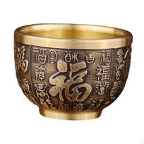 Bowl-shaped Bowl, Collectible Statue, Figurine, Feng Shui Decoration, Good Fortune Ornament for Style B beige