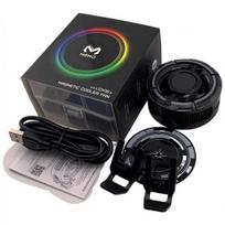CX15 Didelio ekrano ekranas 5V3A Puslaidinio telefono aušintuvas Radiatorius Didelės galios magnetinis aušinimas su RGB apšvietimu Dirbtinio intelekto temperatūros valdymas CX15 5V version gray