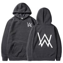 Alan Walker DJ Hoody - Madingas unisex džemperis, įkvėptas dainos 'Faded' XL gray