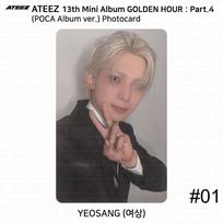 ATEEZ 13-asis mini albumas Auksinė valanda 4 dalis POCA albumo ver. Nuotraukų kortelė Yeosang - Photocard #1
