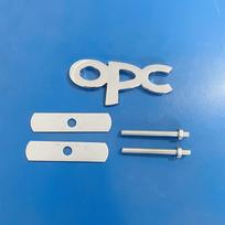 3D Metal OPC Line Car Rear Boot Trunk Emblem Badge Sticker Decal R Accessories For Opel Insignia Corsa E Astra H J D Zafira Vectra blue