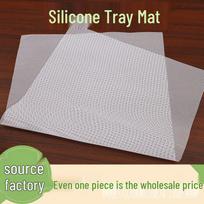 Silicone Steaming Mat: High-Temperature Resistant, Non-Stick, Thickened Steamer Cloth for Buns, Mantou, and Xiaolongbao. 50*60cm Silicone Steamer Mat