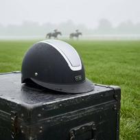 Jodinėjimo šalmas Equestrinė skrybėlė Lengvas universalus vyrams moterims profesionalus Matte Black Silver black